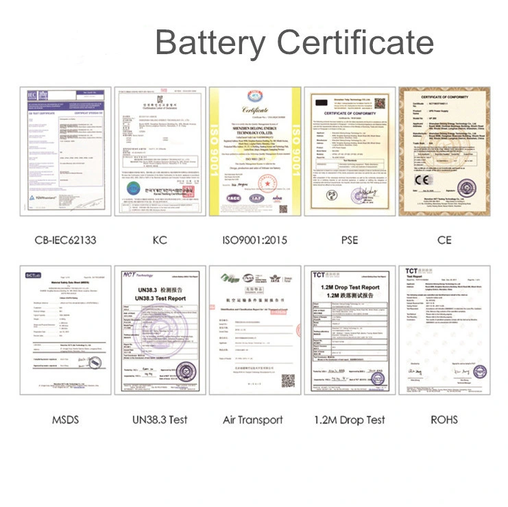 LiFePO4 Cell 18650 External Battery Lto Battery