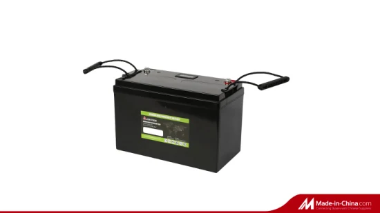 Batteria LiFePO4 impermeabile a ciclo profondo da 12 V 100 Ah per UPS del sistema solare marino RV