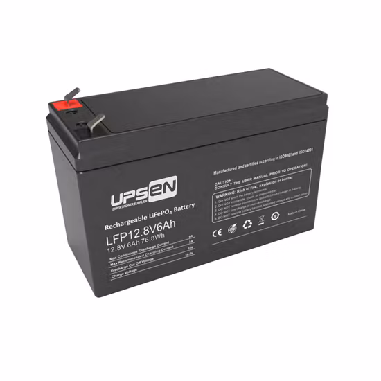 Batteria di avviamento motore LiFePO4 12V 3ah 5ah 7ah 12ah