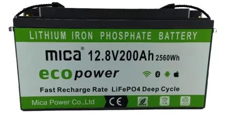 Batteria di fabbrica 12V 12.8V 24V 36V 200ah/100ah/300ah Batteria al litio fosfato LiFePO4 12V per accumulo di energia solare/Marittima/RV/Barca/APP Bluetooth con Un38.3/UL