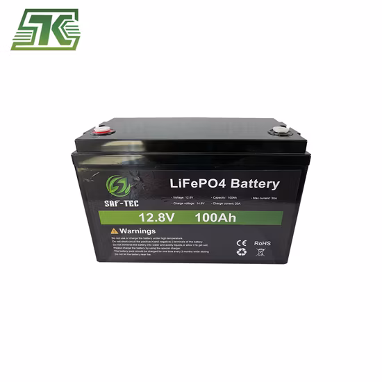 Applicazione dell'illuminazione stradale a LED del sistema solare Batteria ricaricabile LiFePO4 12V 5ah 10ah