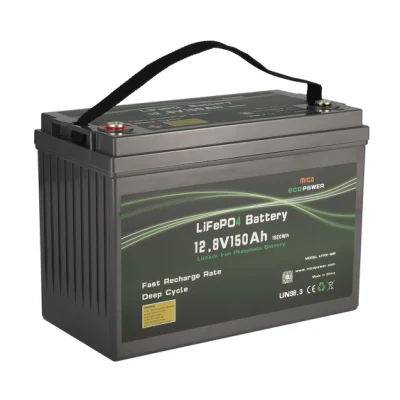 Ciclo profondo 12V 10ah 100ah 150ah 200ah 300ah Batteria agli ioni di litio LiFePO4